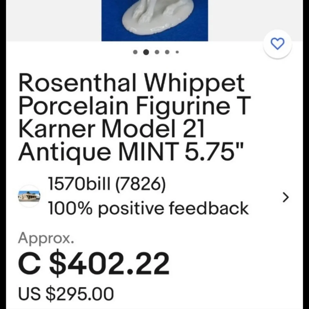 Antique Euro Porcelain 1.75